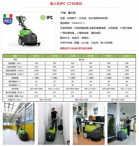 小型洗地机CT30系列