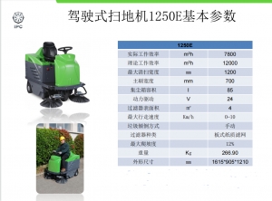 驾驶式1250系列扫地机